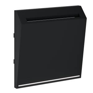 Лицевая панель для карточного выключателя Voltum S70 VLS002608 черный