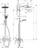 Душевая стойка Hansgrohe Crometta S 240 1jet Showerpipe EcoSmart 27269000 9 л фото 2