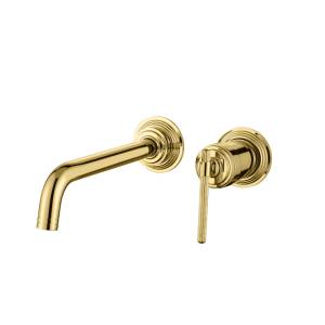 Смеситель для раковины Boheme Eterna 175-G Gold