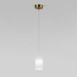 Подвесной светильник Eurosvet Marba 304052 алебастр / латунь