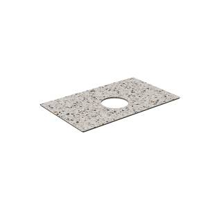 Столешница Kerama Marazzi Бричиола KM6012G0471RP80Tc2 белый натуральный, 80 см