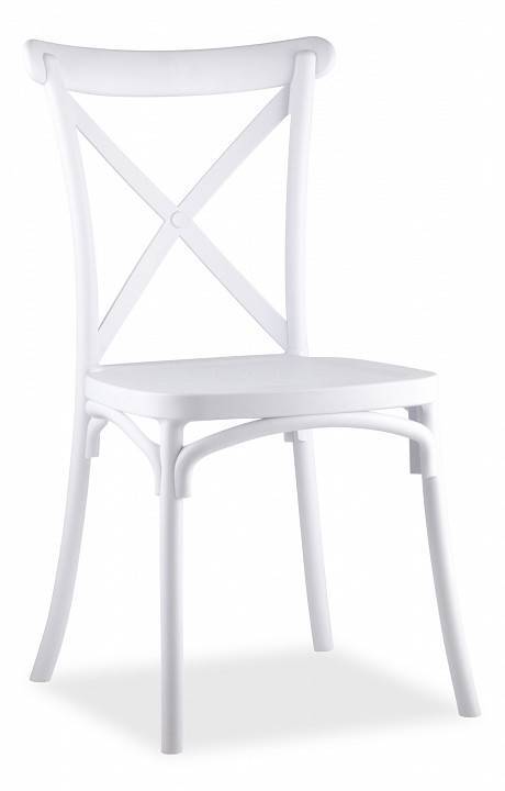 Стул Stool Group Кроссбэк Y030 white пластиковый, белый