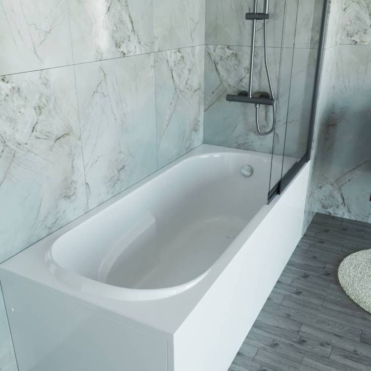 Акриловая ванна Vincea VBT-2A170-LG 170x75 с ножками