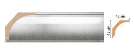 Плинтус DECOMASTER D109-375 240x4.3x4.3