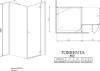 Душевой уголок Radaway Torrenta KDJ 120x90 прозрачное стекло R фото 6