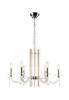 Люстра Crystal Lux AURELIO SP6 GOLD+CHROME/TRANSPARENT фото 2