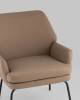 Кресло Stool Group Харви QH-8312K XC309-16 brown капучино, экокожа фото 7