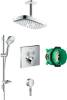 Душевой комплект Hansgrohe Raindance Select E 300 (2 jet) 27384000 + 26620000 + 27506000 + 15763000