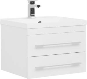 Тумба с раковиной Aquanet Нота 58 287706 белый, 440x580x475