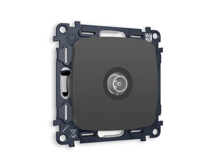 Комплект механизма TV розетки оконечной Ambrella Volt Omega MO913010