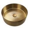 Раковина AltroBagno Луна (Luna) 001001 OrSp матовое золото, 39.8x39.8