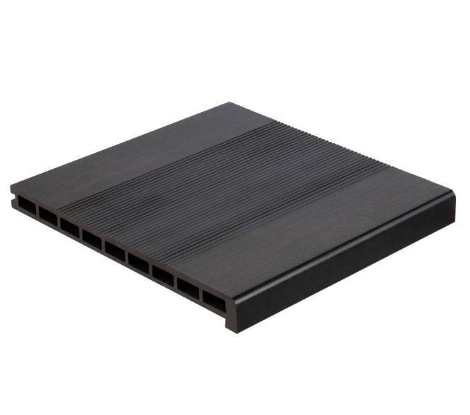 Ступень Polywood Color 6805 ДПК Пустотелая Брашированная Серый 3000x320x25