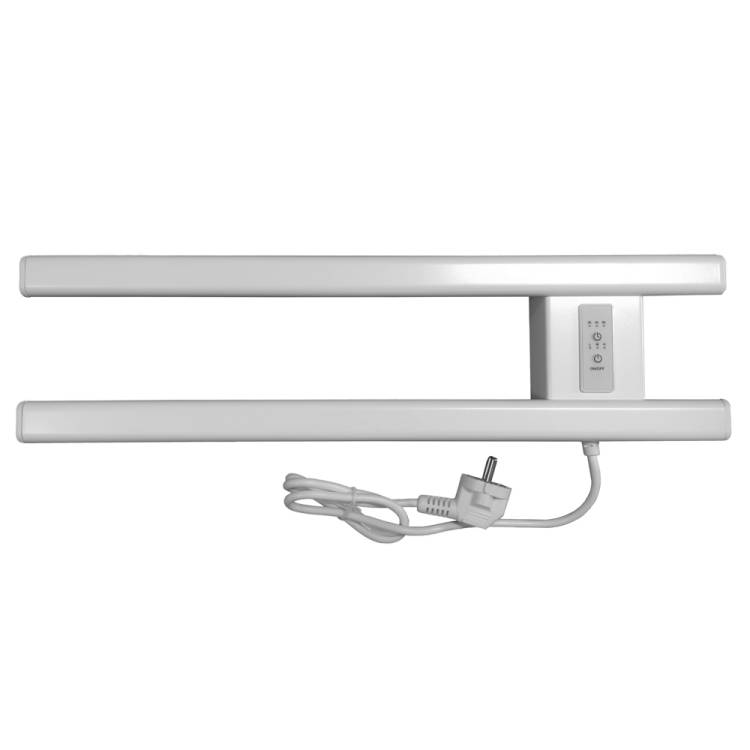 Полотенцесушитель электрический Altasan КаспийПроф правый, скрытый монтаж, белый матовый, 50x15