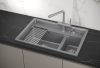 Мойка кухонная Granula Kitchen Space KS-7302 алюминиум фото 2