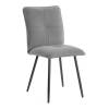 Набор из кресла и стула Tetchair Sweet LT 25051 серый, черный, флок фото 2