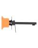 Смеситель для раковины Orange Lutz M04-722B,черный фото 3