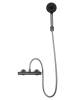 Смеситель для душа Wonzon & Woghand WW-B1005-A-BGG с термостатом, темный графит фото 2