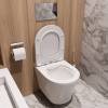 Унитаз подвесной Cerutti Spa ADIGE Aria MW CT9245, матовый белый фото 3