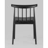 Набор из 4 стульев Stool Group Ranch 8305 black X4 черный, с мягким сиденьем фото 5