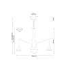 Подвесная люстра Lucia Tucci Natura 066.8 LED фото 2