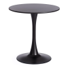 Стол Tetchair Tulip 70 (mod. 46) 19705 черный 70x70x75