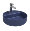 Раковина Isvea Infinity 10NF65042SV-2Z синий матовый, 36 см