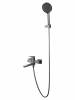 Смеситель для ванны Wonzon & Woghand WW-88639010-BGM с душем, темный графит