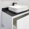 Тумба с раковиной Comforty Марсель-75 00-00013395 белый фото 4