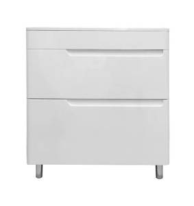 Тумба с раковиной Эстет Kare Luxe ФР-00005719 напольный, 2 ящика, 86x79.8
