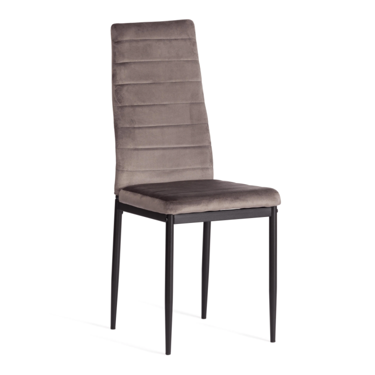 Стул Tetchair Easy Chair (mod. 24-1) 20549 Dark grey (темно-серый) HLR24/черный 4шт.