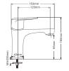Смеситель для раковины ESKO Colombo COL 26 хром фото 2