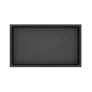 Мойка кухонная Paulmark Next-Skew 74 Uni PM887444-MBN Матовый Черный, 74x44