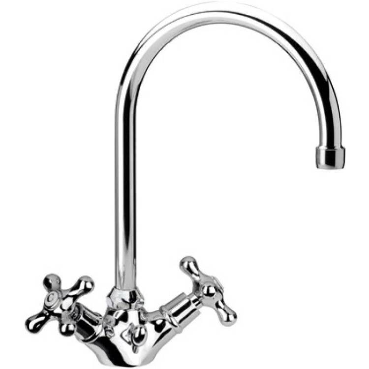 Смеситель для раковины Remer Liberty 13ULIce с донным клапаном