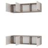 Тумба БТС МЕБЕЛЬ Урбан ТБ-18 00-00166301 дуб смоки, кашемир фото 2