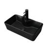 Раковина Gid Geométrico 53353 Bm9092 55 см, черная матовая