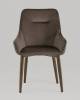 Кресло Stool Group Диана MC101-2 KD HLR-49 велюр коричневый (ножки дерево) фото 2