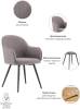 Стул Bradex Home Frida FR 0497 Коричневый фото 5