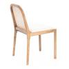 Стул Tetchair Freya 24411 груша (№3), бежевый лен, дерево вяз, ротанг, ткань лён фото 3