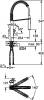 Смеситель для кухни Grohe Eurocube 31395000 с гибким изливом фото 2