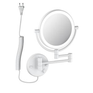 Косметическое зеркало Timo Saona 13376/16 с подсветкой, белый матовый