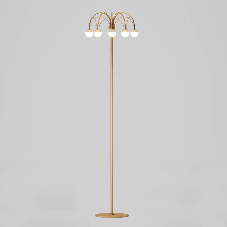 Торшер светодиодный Eurosvet Ragno 90194 золото