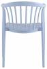 Стул Stool Group Campo SL-7100 blue 91362 пластик голубой фото 3