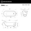 Ванна из искусственного камня WHITECROSS Jess 0223.170071.200 белая матовая, 170x71 фото 4