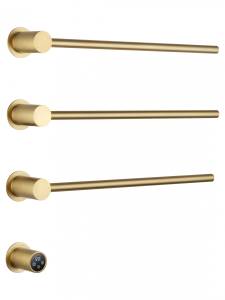 Полотенцесушитель электрический Wonzon & Woghand Hamburg WW-AL313-BG золото