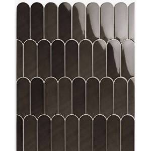 Керамическая плитка Natucer Fan Mix Black 7.2x19.5