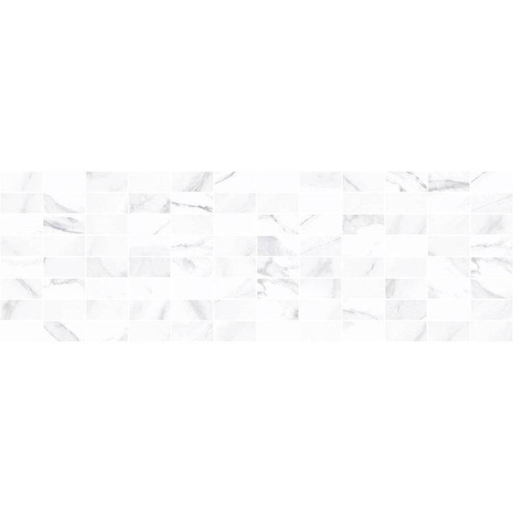 Декор Laparet MM60126 Мозаичный Белый 20x60