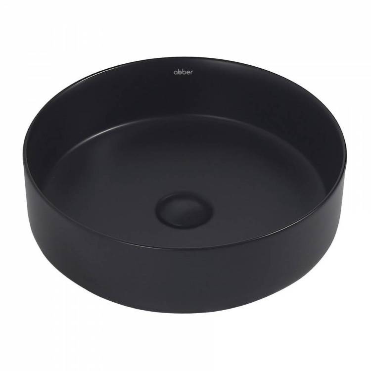 Раковина Abber Bequem AC2109MB 40 см, черная матовая