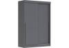 Шкаф-купе Woodville Айвор 614739 Графит 1.5 м