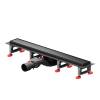 Душевой лоток Am.Pm MasterFlow W01SC-U11-060-04BM универсальный затвор Tile 60см, черный матовый фото 24