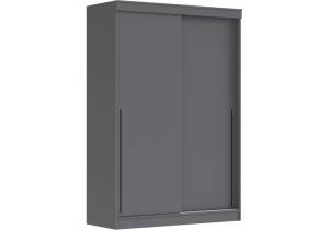 Шкаф-купе Woodville Айвор 614739 Графит 1.5 м